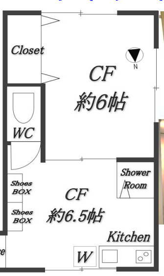 アイリス西赤羽の間取り