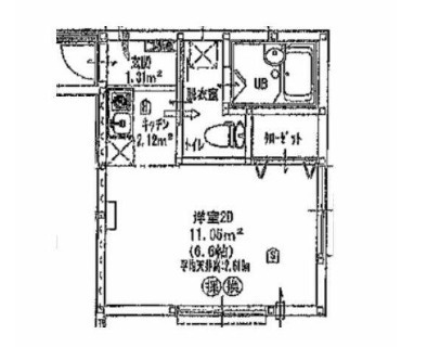 【間取り】 | フォンテーヌ井土ヶ谷
