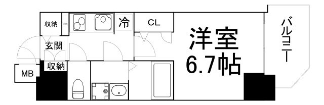 【間取り】 | ファーストフィオーレ大阪城イースト