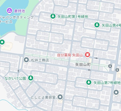 ●3(土)4(日)現地案内可能！ 大和郡山市矢田山町　第3期　新築一戸建ての地図