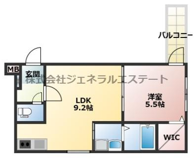 Ciel咲くらの間取り