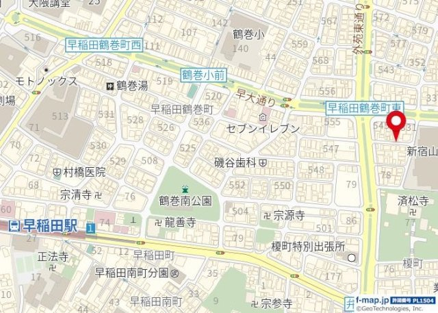 Ｌｅ　Ｎｉｄ　神楽坂の地図