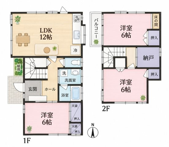 【間取り】 | ◆港南区東永谷３丁目　中古戸建◆