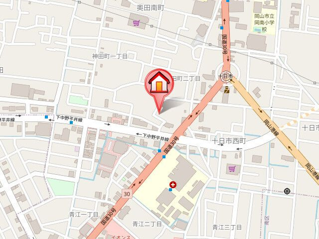 【地図】フローラルネスト 