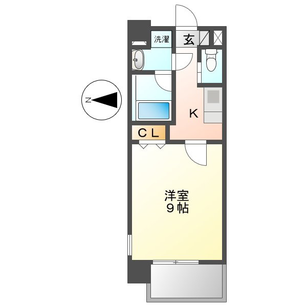 アマーレ東海通の間取り