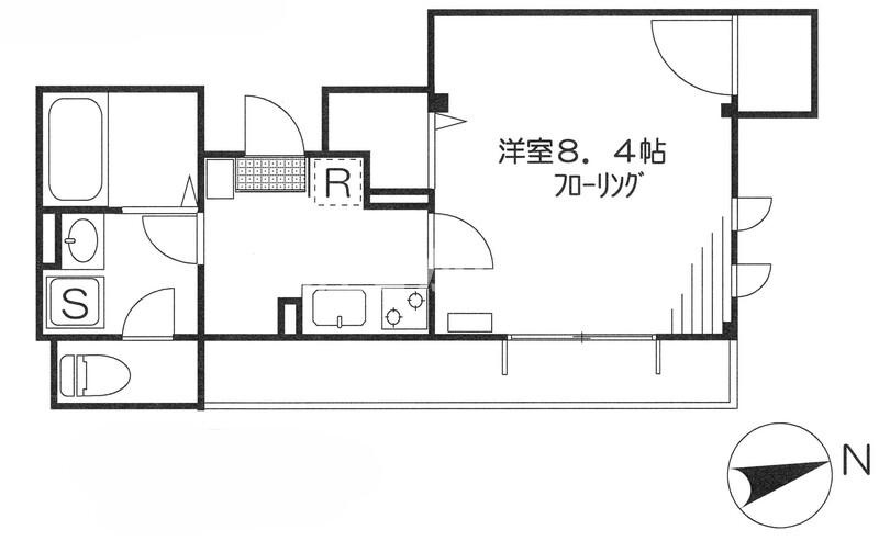 CHEZ−MOI【おとり物件なし】#学生・社会人にオススメ！初期費用分割払いOK！の間取り