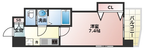 【間取り】 | Luxe天王寺