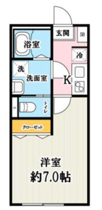 【間取り】 | (仮称)キャメル北小岩2