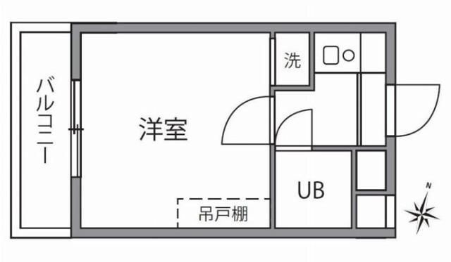 クレール八雲の間取り