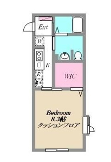 【間取り】 | チェリーハイツ | 間取りです。