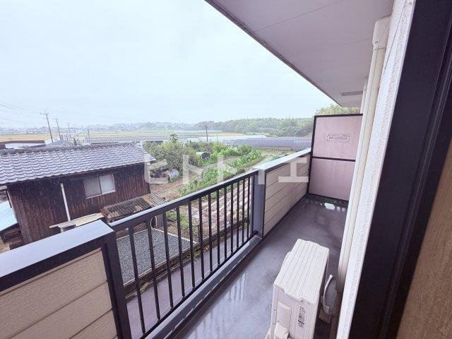 アーバンヒル広川のバルコニー