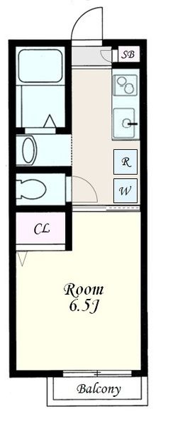 ハイツラピスの間取り