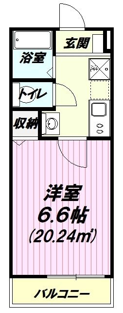 ベラヴィスタ春日部の間取り
