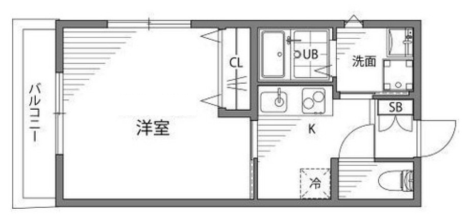ＴＩＫ中野Ⅱの間取り|間取りです。