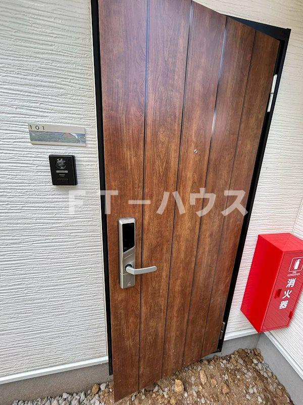 chalet大久保 の玄関