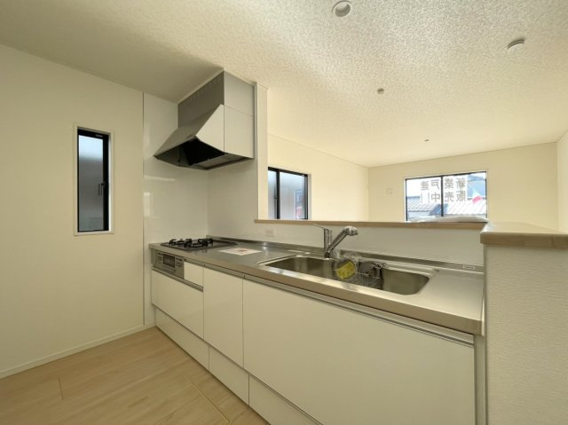大村市原口町第3　1号棟のキッチン