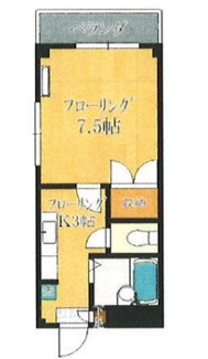 【間取り】 | 小宮ハイツ | 間取りです。