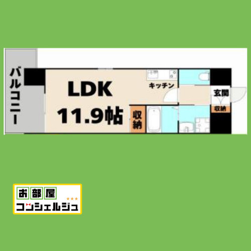 Gramercy Shirakawa Koenの間取り