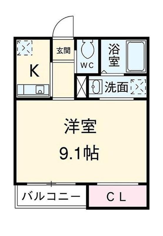 アネックスガーデン本千葉の間取り