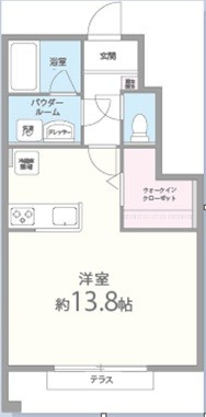 シエスタコートの間取り|※間取りが現況と異なる場合は現況を優先します※