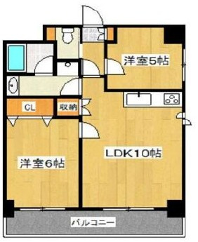 ダイアパレス十条の間取り|間取りです。