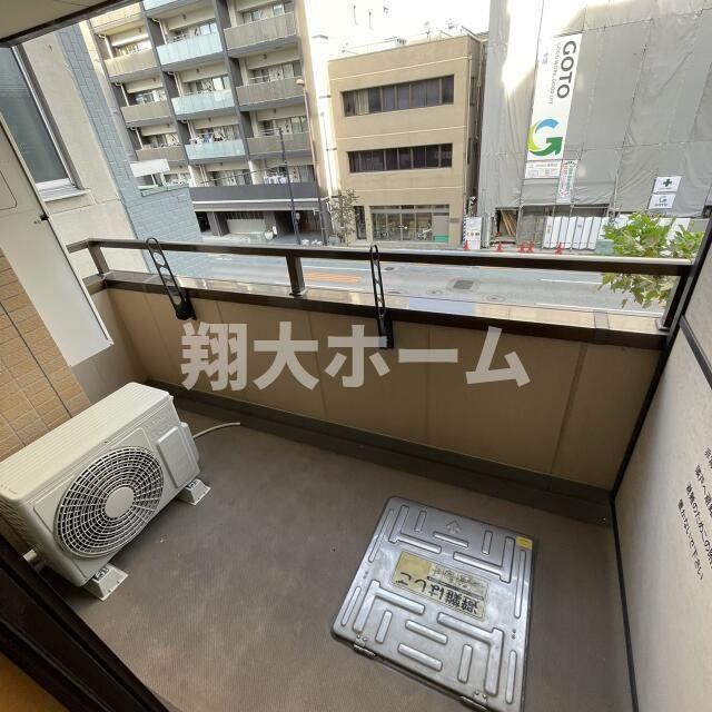 パールピアスのバルコニー