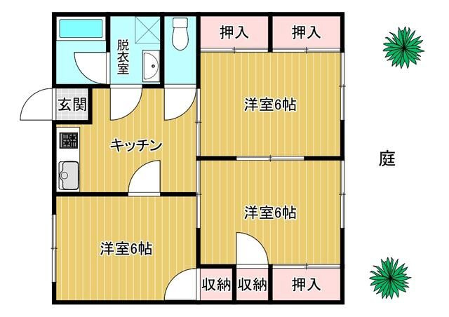 【間取り】 | ハイムブドウ園(ハイムブドウエン)
