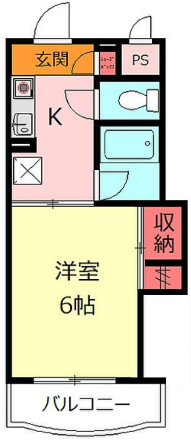 長島ビルの間取り