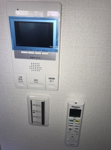 サンレイ市ヶ谷の設備|モニター付きインターホン