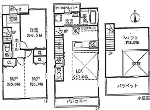 神戸市垂水区塩屋町5丁目の間取り