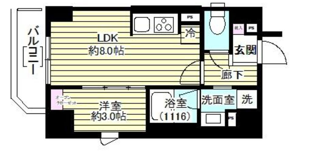 レガシア御茶ノ水の間取り
