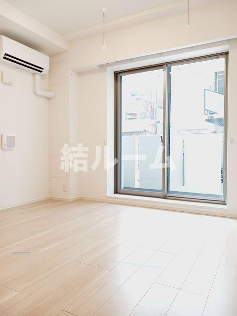 川越市脇田町の賃貸マンションの居間・リビング