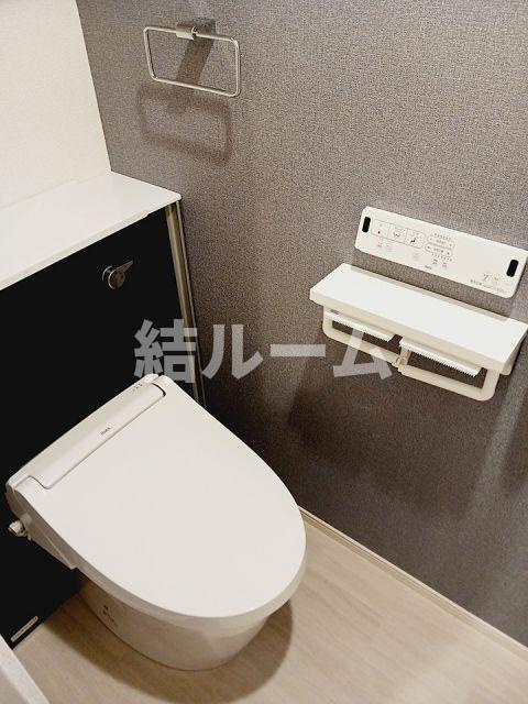 川越市脇田町の賃貸マンションのトイレ