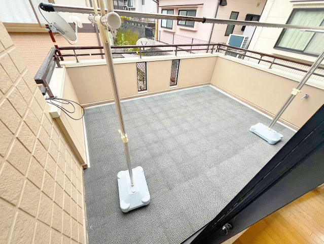 矢野南5丁目戸建のバルコニー