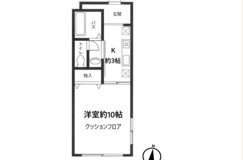 グリーンパーク中浦和の間取り