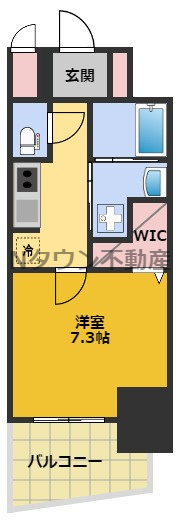 【間取り】 | S-RESIDENCE今池駅前 | 間取りです