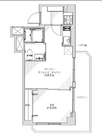 大山ダイヤモンドマンションの間取り|間取りです。