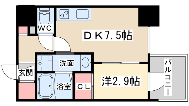 【間取り】 | コンフォリアリヴ南森町2