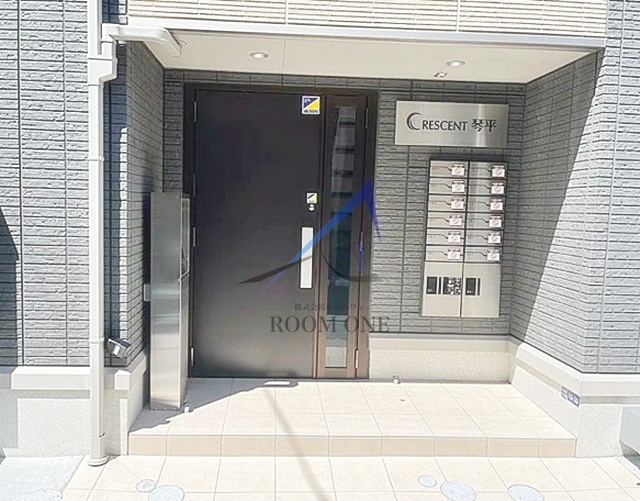 クレセント琴平のエントランス|エントランスです。