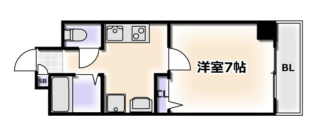 【間取り】 | サンプラザ大正