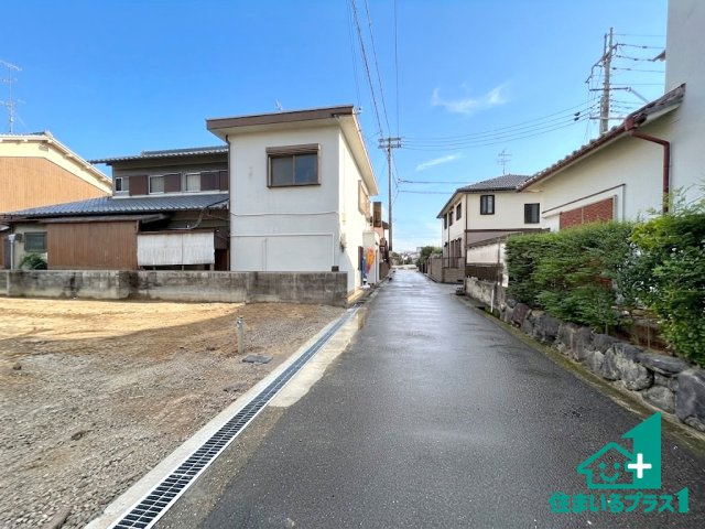 ●31(土)1(日)現地案内可能！ 大和郡山市下三橋町　第5期　限定1邸の前面道路含む現地写真|周辺は閑静な住宅街です。前面道路もしっかりと有りますので車の出し入れも安心ですよ！