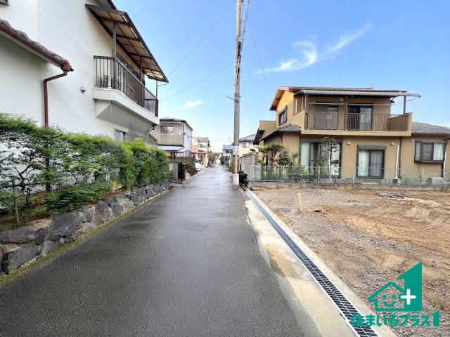 ●3(土)4(日)現地案内可能！ 大和郡山市下三橋町　第5期　限定1邸の前面道路含む現地写真|駅やスーパー、小学校・中学校等日常生活に欠かせない情報や道のりもご紹介いたしますのでお気軽にご相談ください。