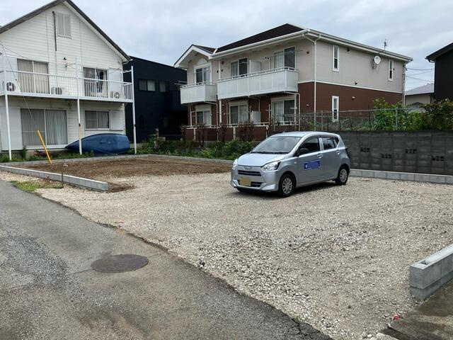駿東郡清水町長沢の新築一戸建の外観|建築中
