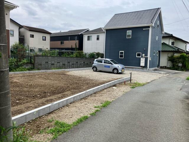駿東郡清水町長沢の新築一戸建の外観|建築中