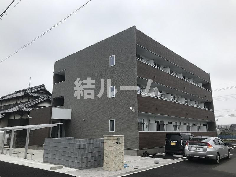 富士見市大字水子のアパートの外観