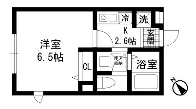 FCレジデンス横濱白楽の間取り
