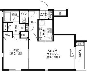 コスモスパジオ富士見台の間取り|間取りです。