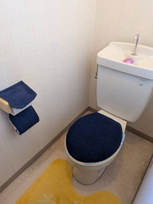 【トイレ】 | 80万円値下げしました。高槻市唐崎中3丁目　中古戸建 | 落ち着いたトイレです
【注釈】AI加工により家具等を消去した画像を使用しています。

