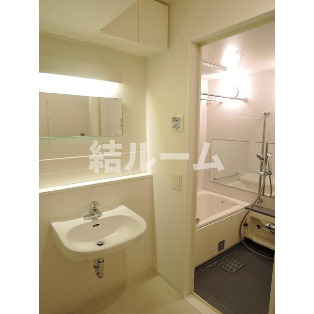 板橋区宮本町の賃貸マンションの洗面所