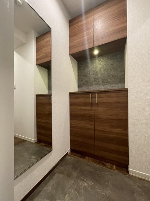 サンシャイン柏の玄関|ゆったりとした玄関です